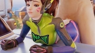 Overwatch Porn DVA Anal Fuck