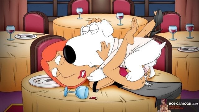 Family Guy Brian Sex with Lois on Dinning Table