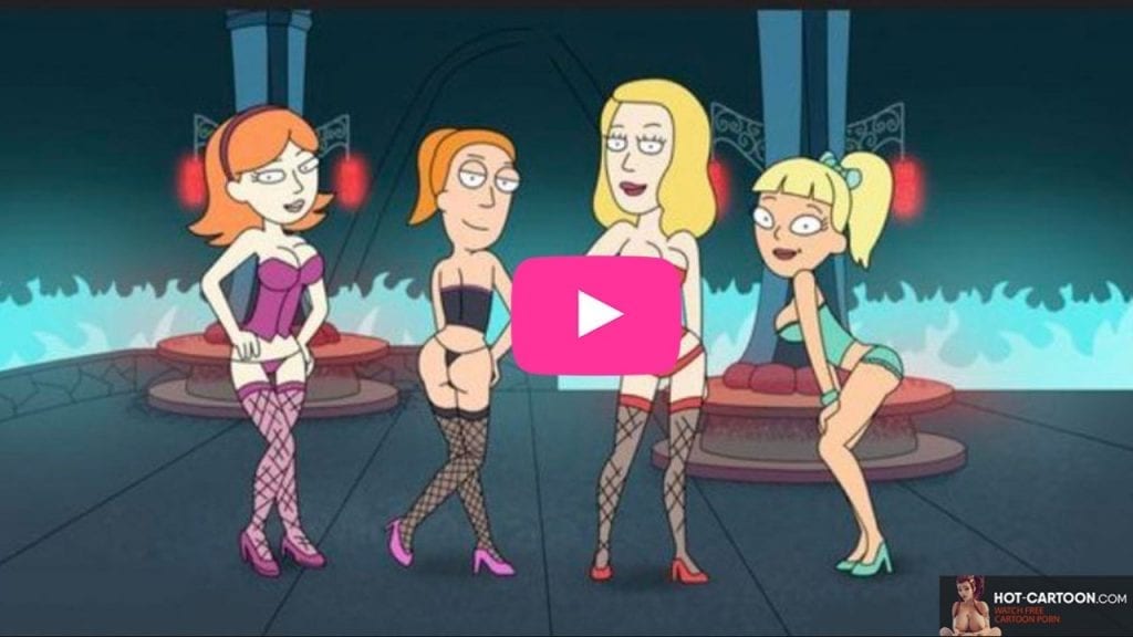 Rick and Morty Pornografija Summer i Jessica Hardcore video