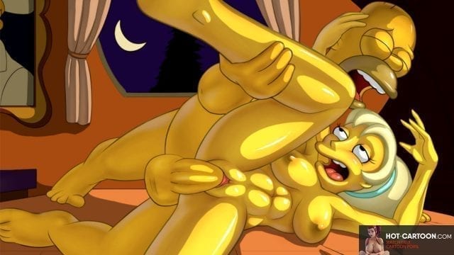 Sexy Simpsons Cartoon Porn - Homer Simpson Porn | Sexy young girl gets fucked harder â€“ Hot-Cartoon.com