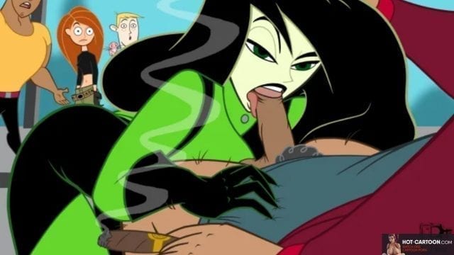 Kim Possible comic book porn video | Shego caught sucking huge cock â€“ Hot- Cartoon.com