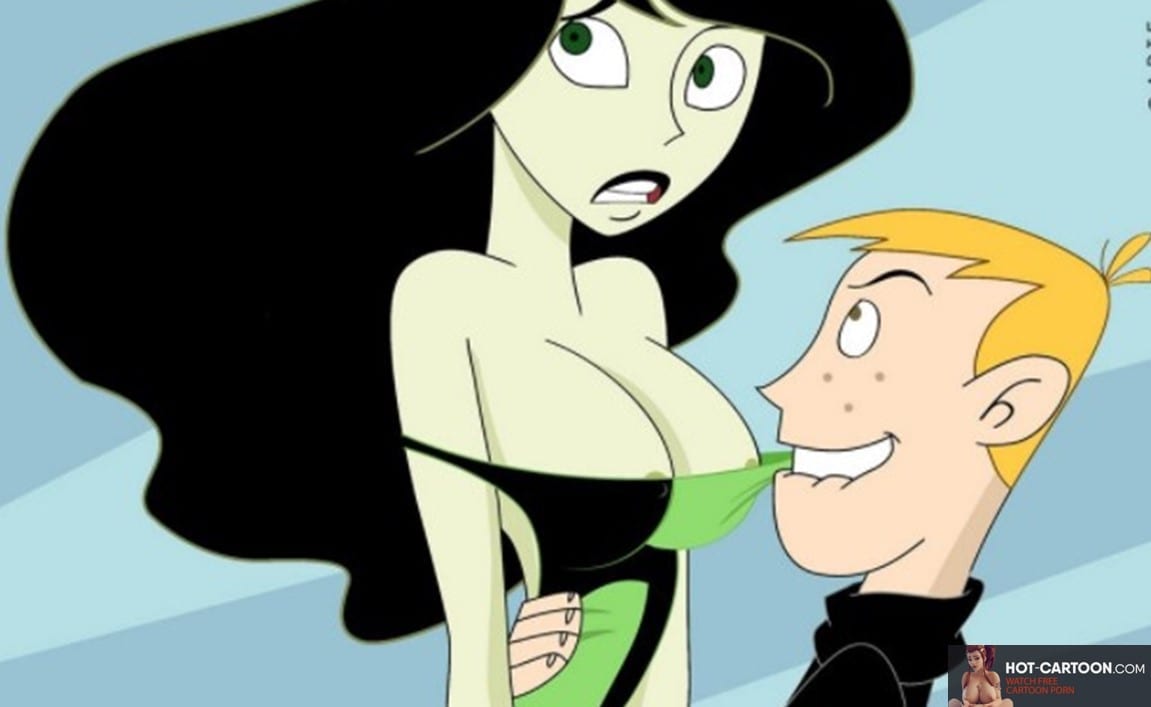 Kim Possible Comic Porn | Shego give her tits to suck â€“ Hot-Cartoon.com
