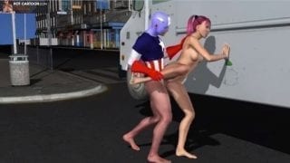 Captain America civil war porn- Hardcore xxx video