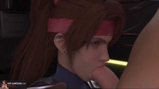Final Fantasy 8 porn – Jessie Rasberry blowjob video