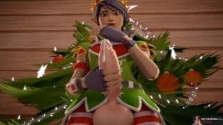 Fortnite Nog Ops porn – With New Christmas Hot Look