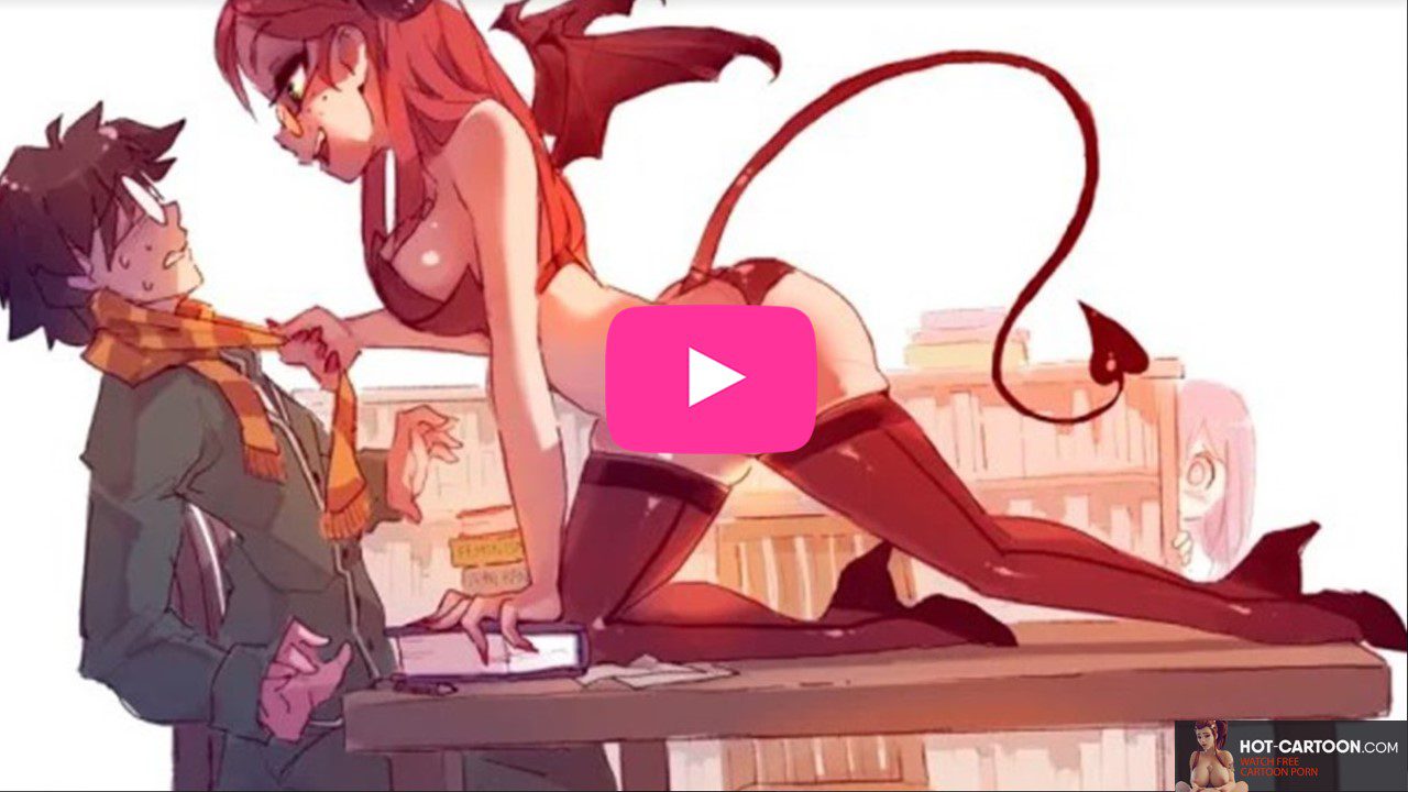 Anime Succubus Slut - Succubus sex porn | Anime babe stressfully fucks hot guy â€“ Hot-Cartoon.com