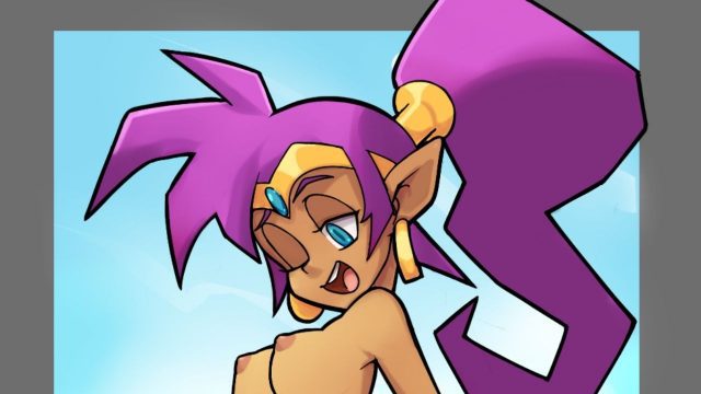 صور بورنو ثلاثية الأبعاد لـ Shantae تعرض ثديين كبيرين Hot Cartoonكوم 