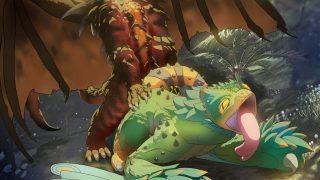 Monster hunter world moster porn | Pukei-Pukei double penetration