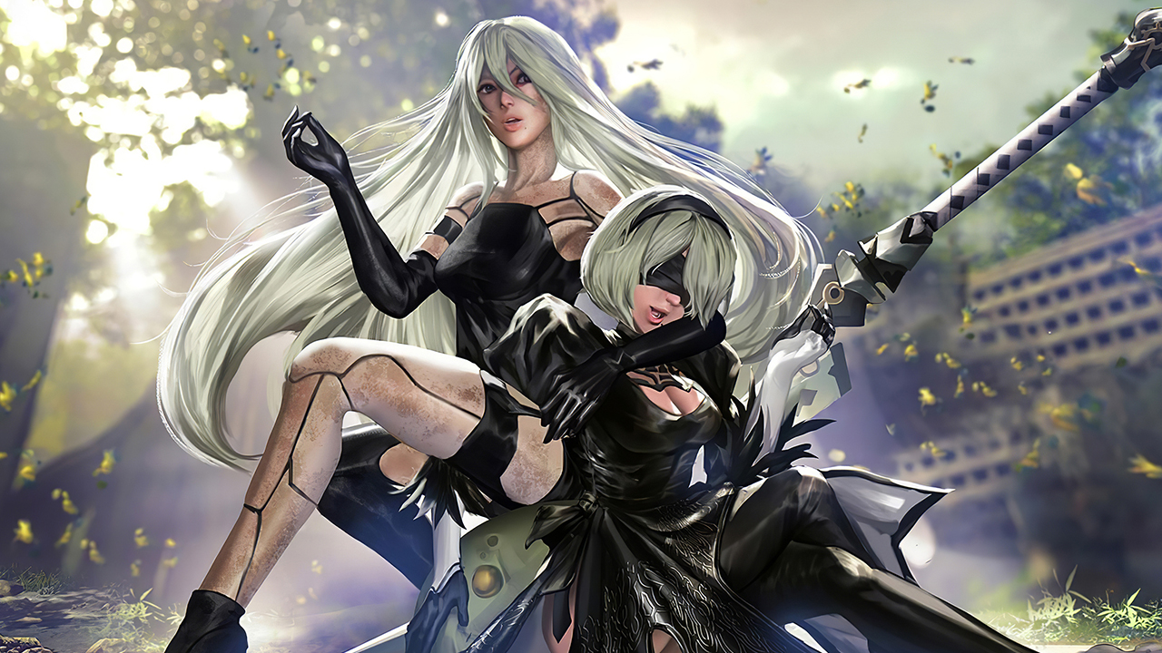 Nier Automata 2B A2 Porn | Эротика на улице ххх | Hot-Cartoon.com