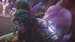 Tyrande fucked cartoon porn