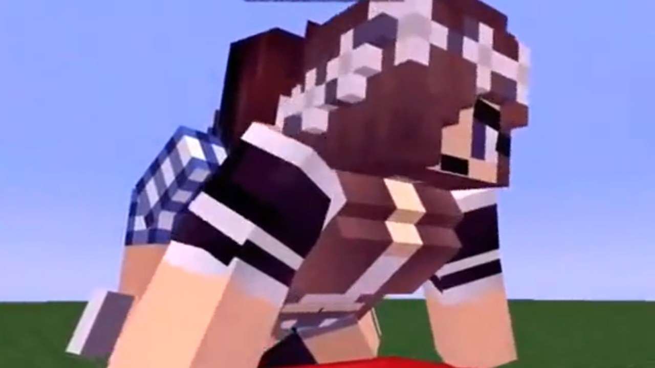 minecraft porn animashon minecraft hentai: steve girl