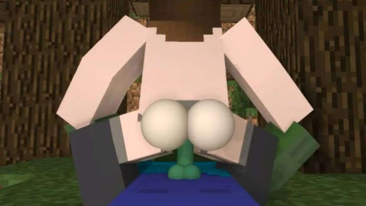 hentai girl fucked while playing on minecraft minecraft thea porn